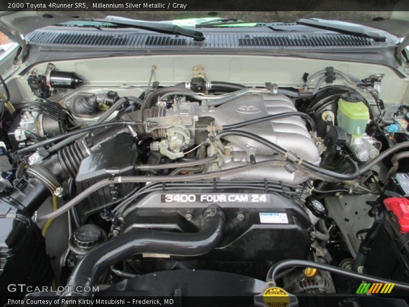 Millennium Silver Metallic / Gray 2000 Toyota 4Runner SR5