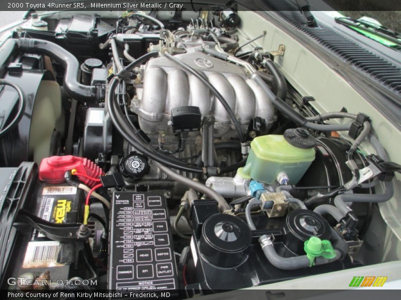 Millennium Silver Metallic / Gray 2000 Toyota 4Runner SR5
