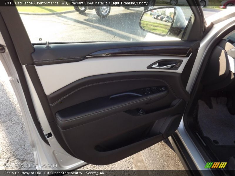 Radiant Silver Metallic / Light Titanium/Ebony 2013 Cadillac SRX Performance FWD