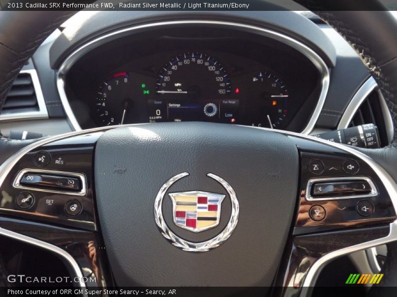 Radiant Silver Metallic / Light Titanium/Ebony 2013 Cadillac SRX Performance FWD