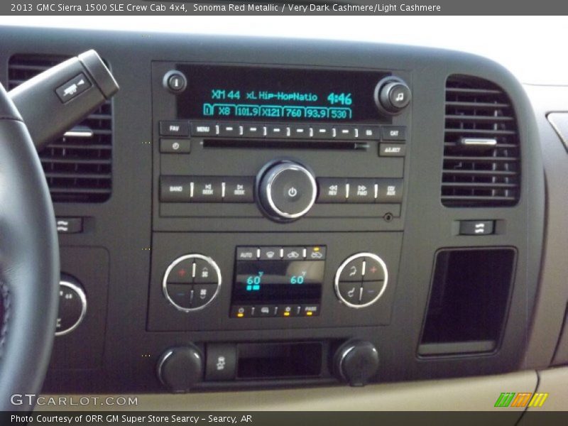 Sonoma Red Metallic / Very Dark Cashmere/Light Cashmere 2013 GMC Sierra 1500 SLE Crew Cab 4x4