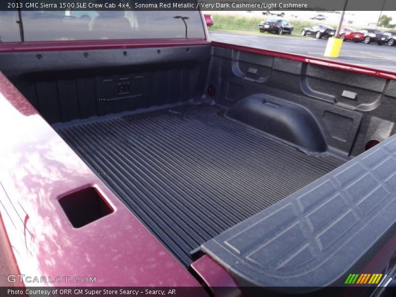 Sonoma Red Metallic / Very Dark Cashmere/Light Cashmere 2013 GMC Sierra 1500 SLE Crew Cab 4x4
