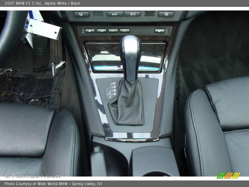 Alpine White / Black 2007 BMW X3 3.0si