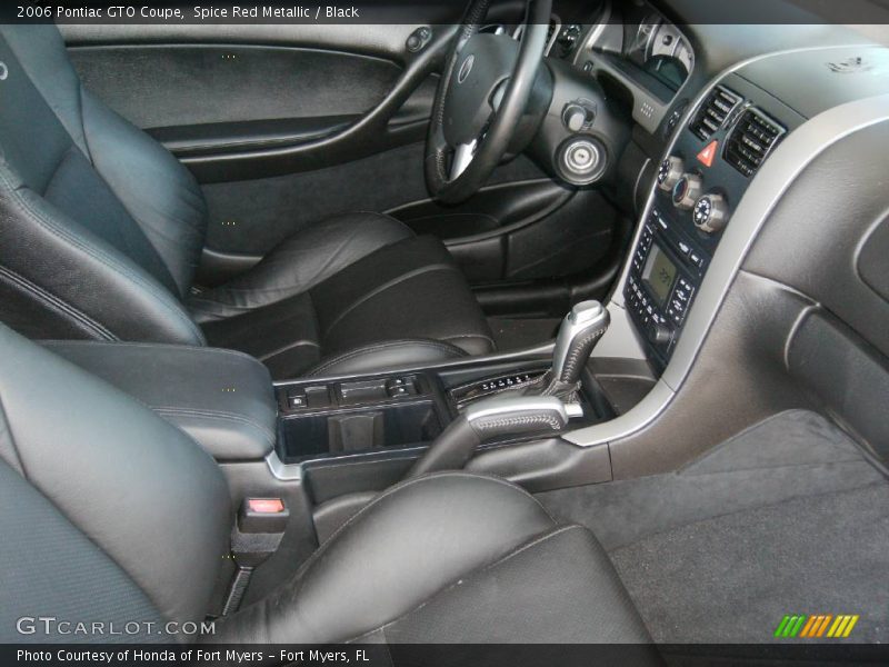 Spice Red Metallic / Black 2006 Pontiac GTO Coupe