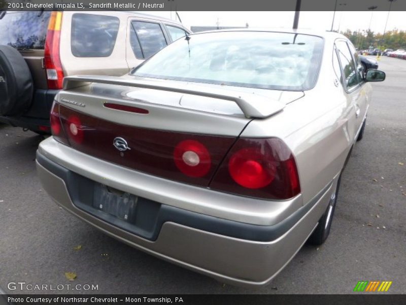Sandrift Metallic / Neutral 2001 Chevrolet Impala LS