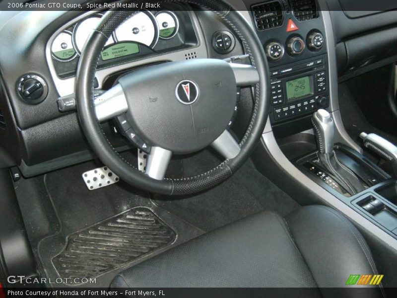 Spice Red Metallic / Black 2006 Pontiac GTO Coupe