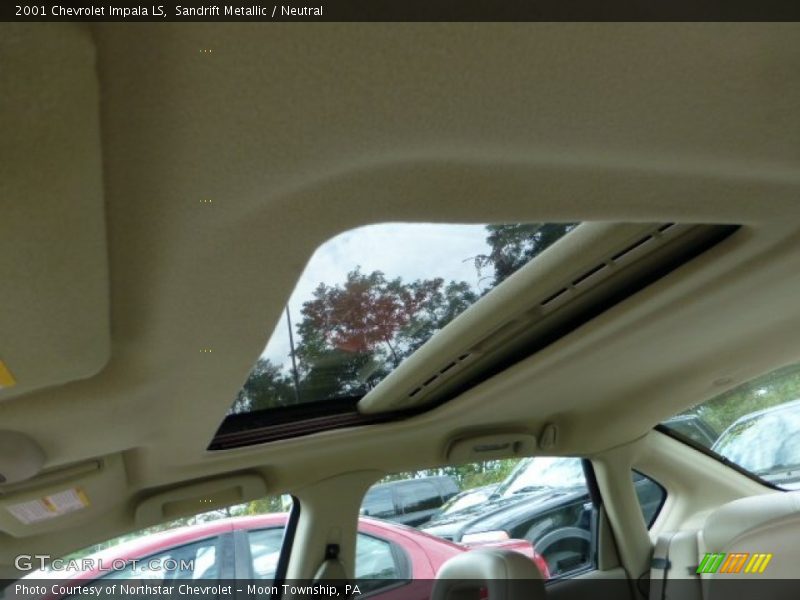 Sandrift Metallic / Neutral 2001 Chevrolet Impala LS