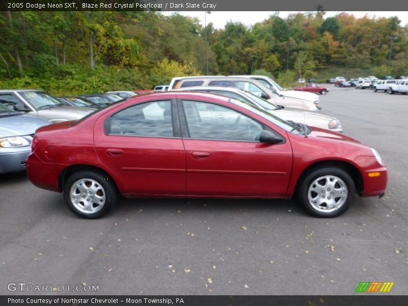  2005 Neon SXT Blaze Red Crystal Pearlcoat