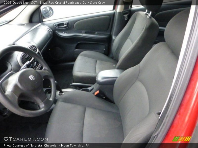 Blaze Red Crystal Pearlcoat / Dark Slate Gray 2005 Dodge Neon SXT