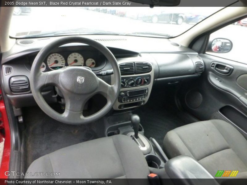 Dark Slate Gray Interior - 2005 Neon SXT 