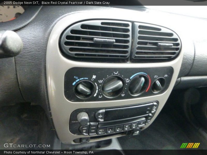 Controls of 2005 Neon SXT