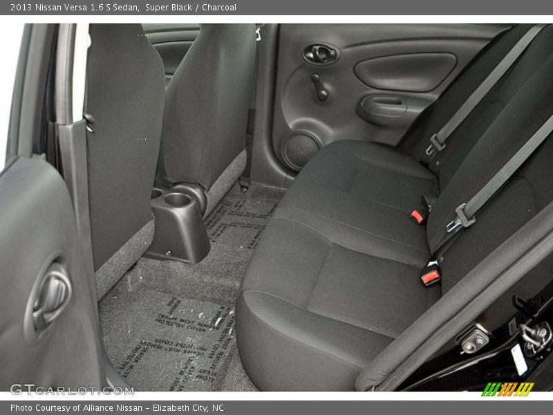 Rear Seat of 2013 Versa 1.6 S Sedan