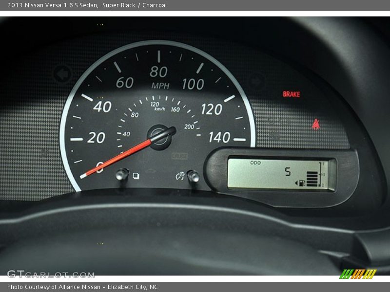  2013 Versa 1.6 S Sedan 1.6 S Sedan Gauges