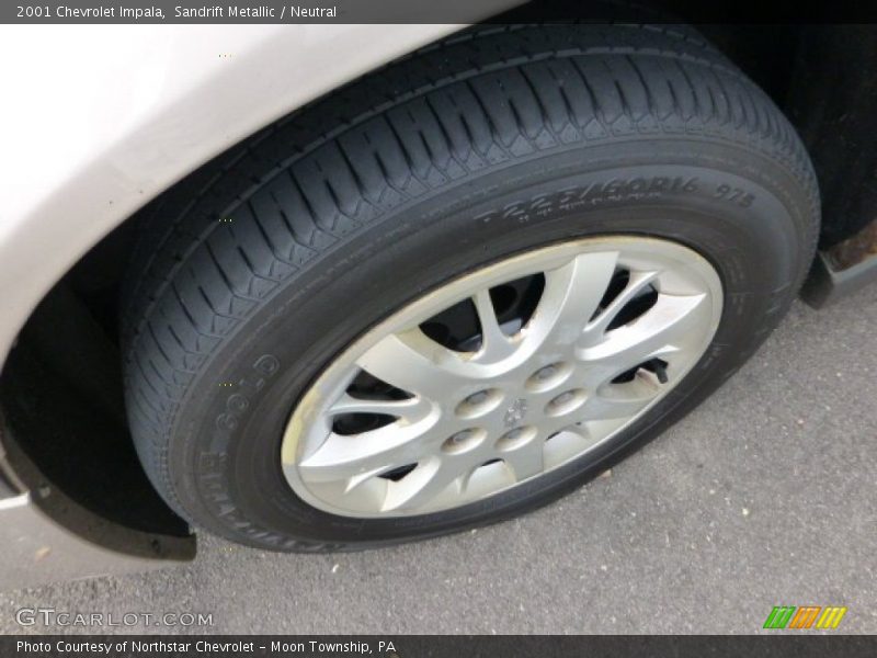 Sandrift Metallic / Neutral 2001 Chevrolet Impala
