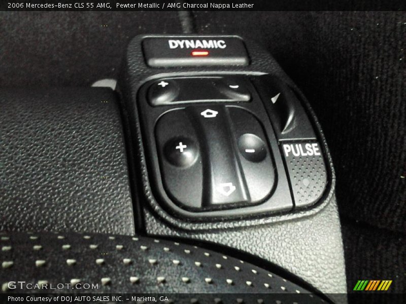 Pewter Metallic / AMG Charcoal Nappa Leather 2006 Mercedes-Benz CLS 55 AMG