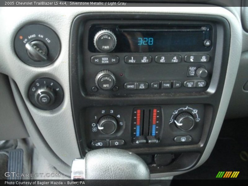 Silverstone Metallic / Light Gray 2005 Chevrolet TrailBlazer LS 4x4