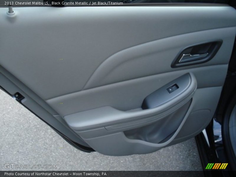 Black Granite Metallic / Jet Black/Titanium 2013 Chevrolet Malibu LS