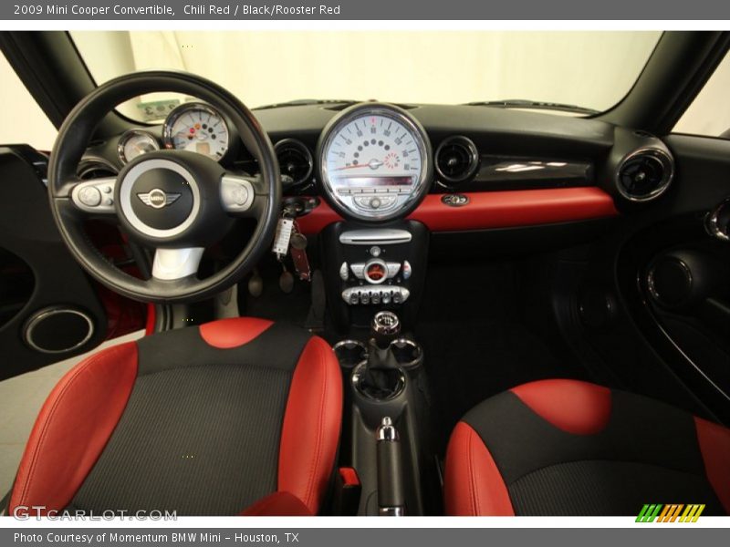 Dashboard of 2009 Cooper Convertible