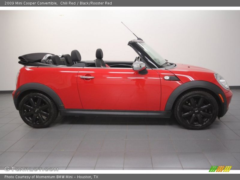  2009 Cooper Convertible Chili Red