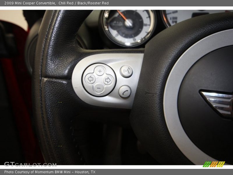 Controls of 2009 Cooper Convertible