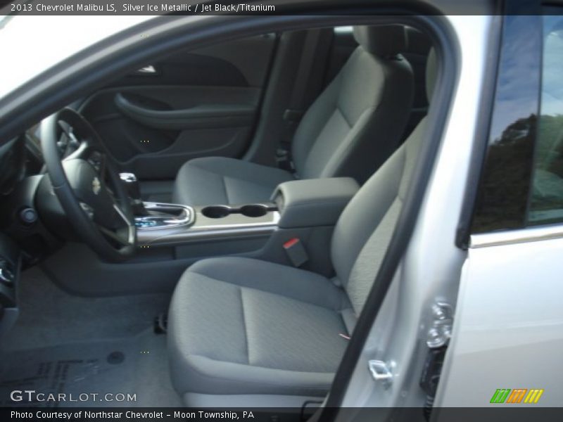 Silver Ice Metallic / Jet Black/Titanium 2013 Chevrolet Malibu LS