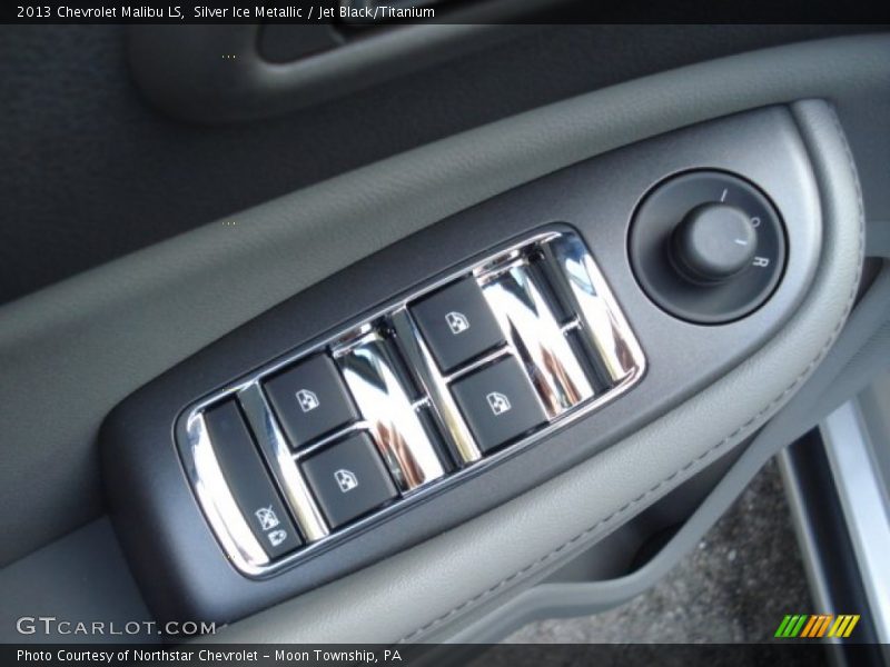 Silver Ice Metallic / Jet Black/Titanium 2013 Chevrolet Malibu LS