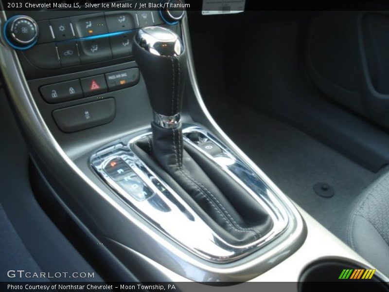 Silver Ice Metallic / Jet Black/Titanium 2013 Chevrolet Malibu LS
