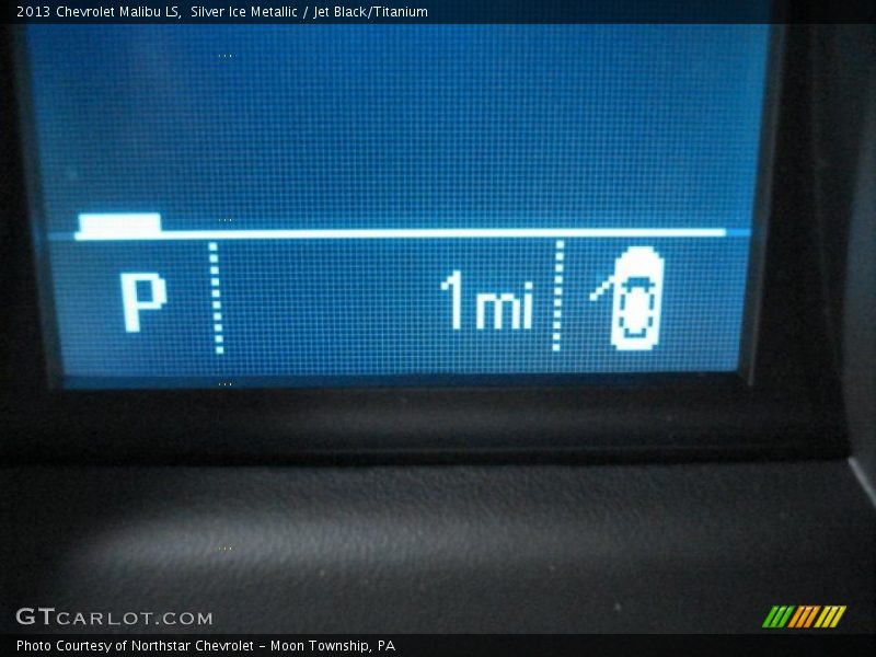 Silver Ice Metallic / Jet Black/Titanium 2013 Chevrolet Malibu LS