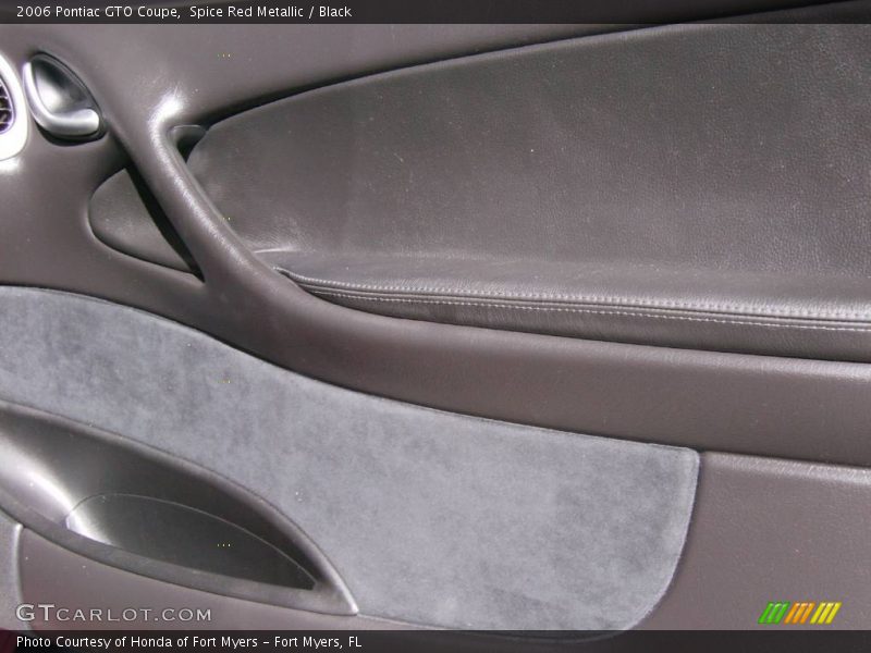 Spice Red Metallic / Black 2006 Pontiac GTO Coupe