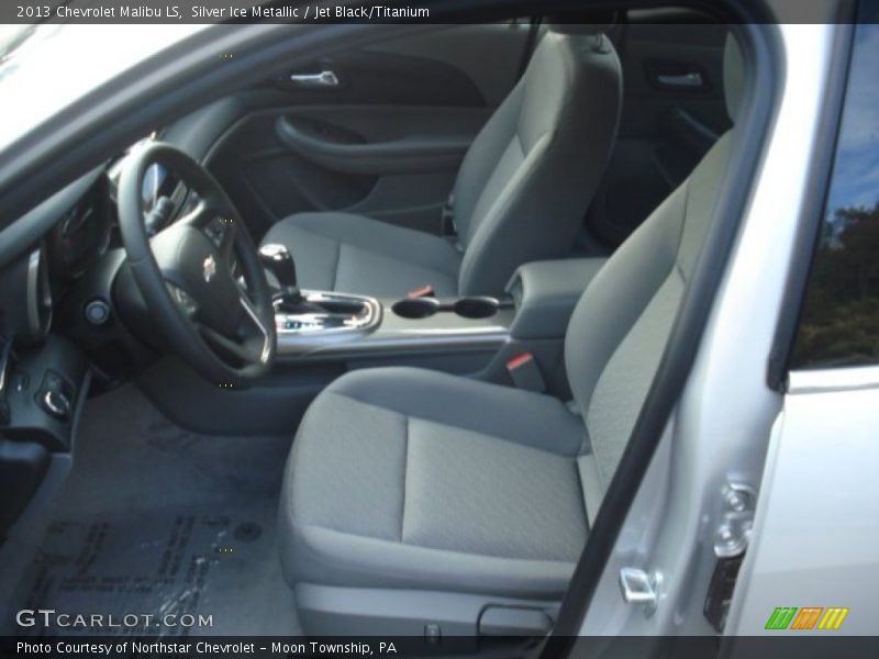 Silver Ice Metallic / Jet Black/Titanium 2013 Chevrolet Malibu LS