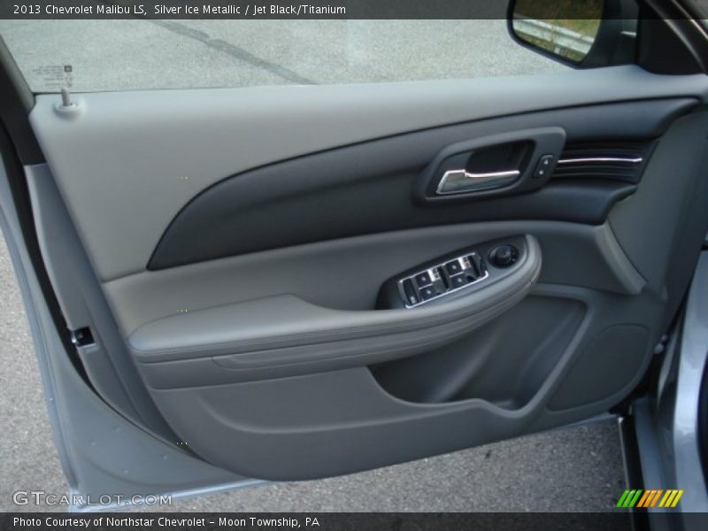 Silver Ice Metallic / Jet Black/Titanium 2013 Chevrolet Malibu LS