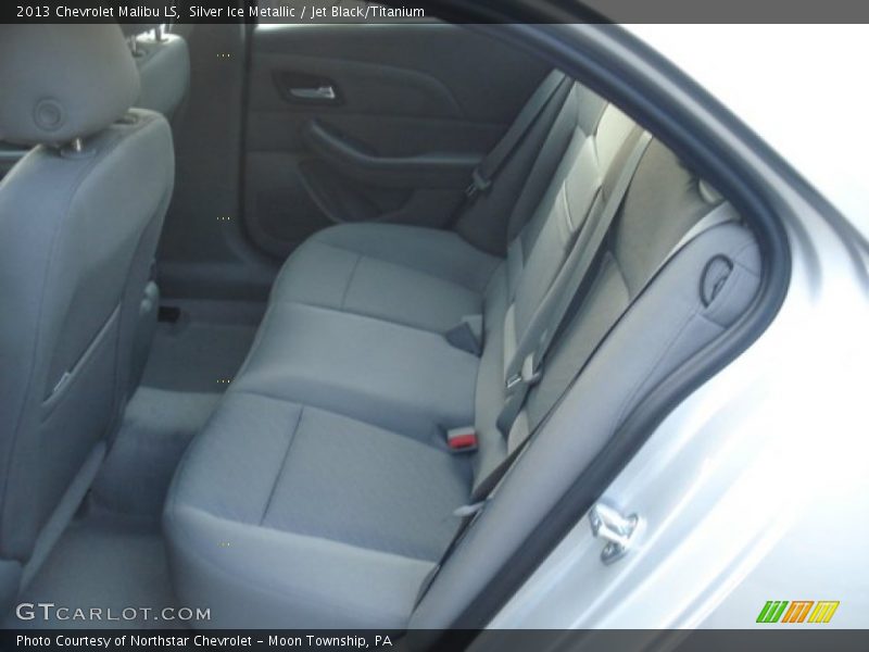 Silver Ice Metallic / Jet Black/Titanium 2013 Chevrolet Malibu LS