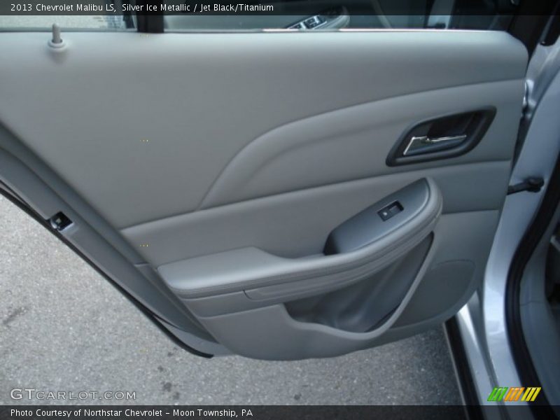 Silver Ice Metallic / Jet Black/Titanium 2013 Chevrolet Malibu LS