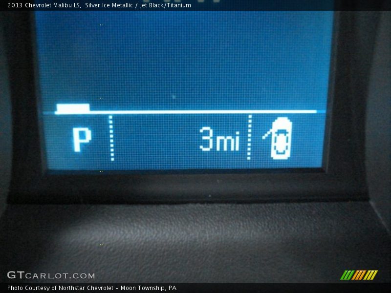 Silver Ice Metallic / Jet Black/Titanium 2013 Chevrolet Malibu LS
