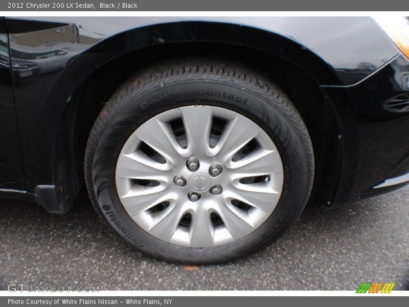 Black / Black 2012 Chrysler 200 LX Sedan