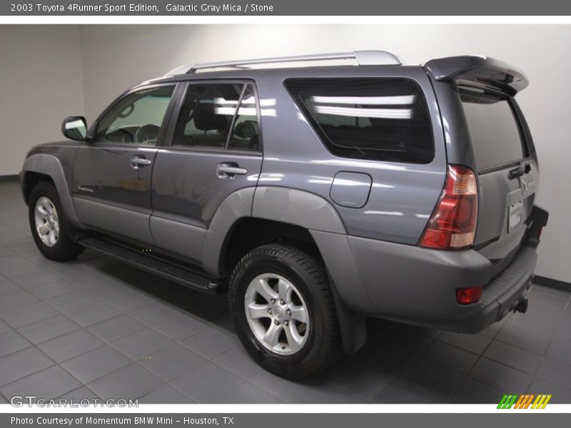 Galactic Gray Mica / Stone 2003 Toyota 4Runner Sport Edition