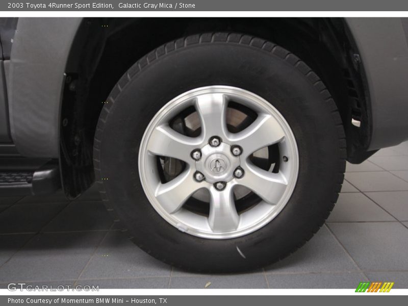 Galactic Gray Mica / Stone 2003 Toyota 4Runner Sport Edition