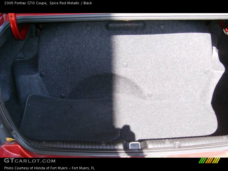 Spice Red Metallic / Black 2006 Pontiac GTO Coupe