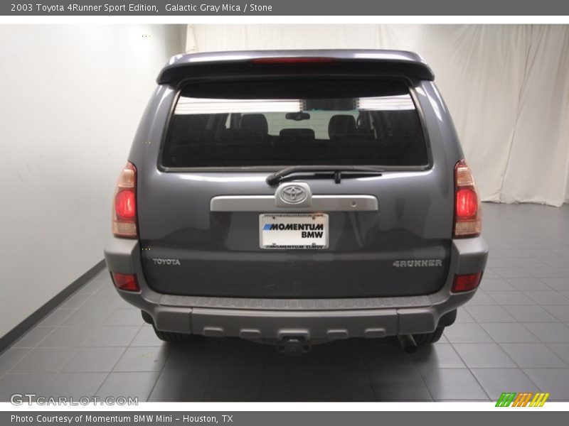 Galactic Gray Mica / Stone 2003 Toyota 4Runner Sport Edition