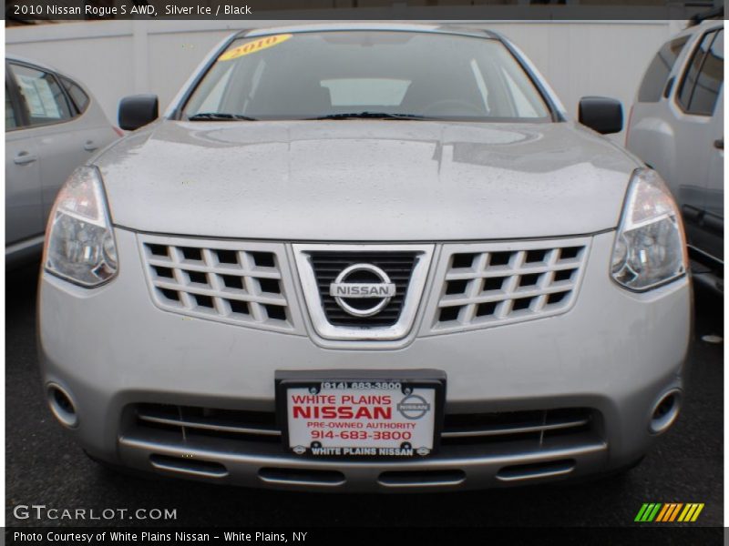 Silver Ice / Black 2010 Nissan Rogue S AWD