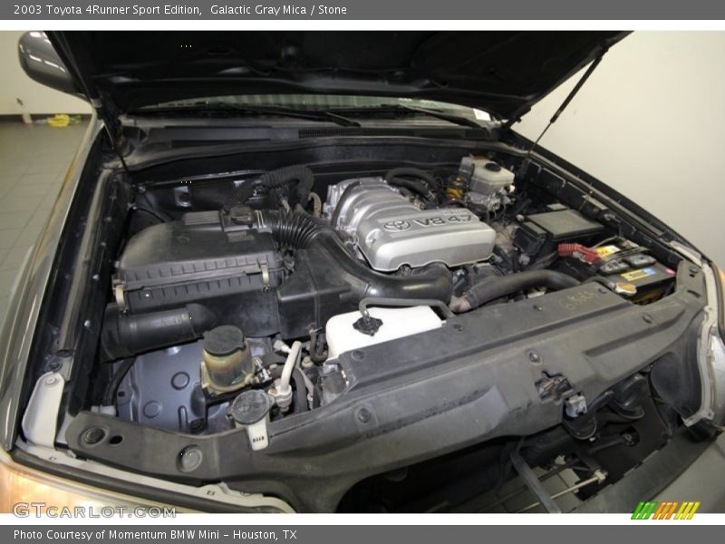 Galactic Gray Mica / Stone 2003 Toyota 4Runner Sport Edition