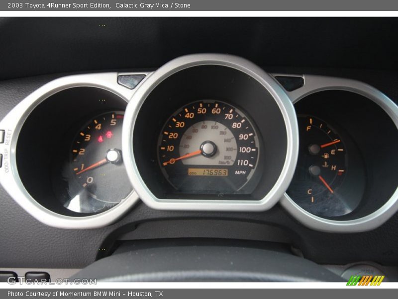 Galactic Gray Mica / Stone 2003 Toyota 4Runner Sport Edition