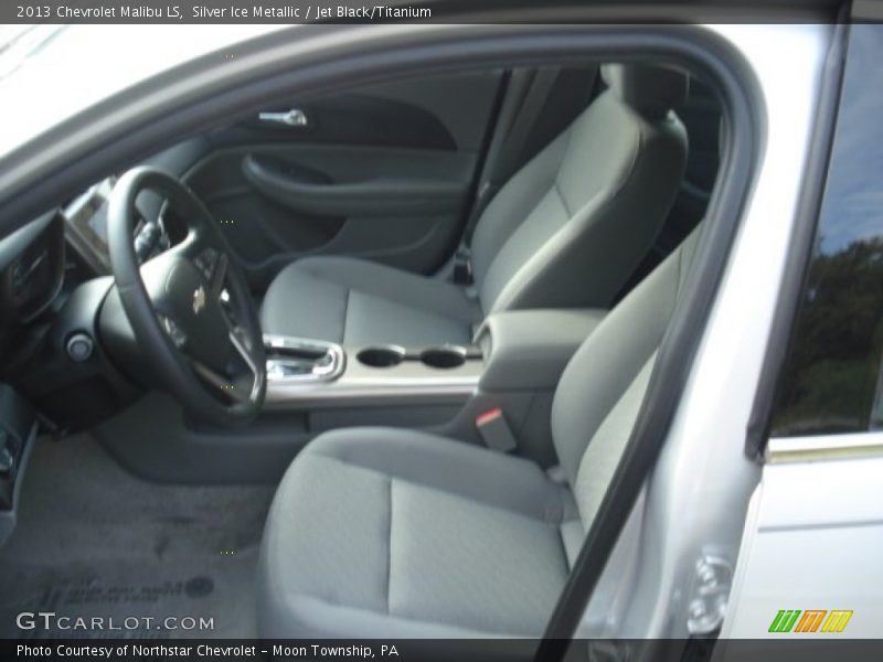 Silver Ice Metallic / Jet Black/Titanium 2013 Chevrolet Malibu LS