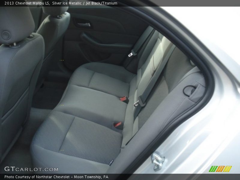 Silver Ice Metallic / Jet Black/Titanium 2013 Chevrolet Malibu LS