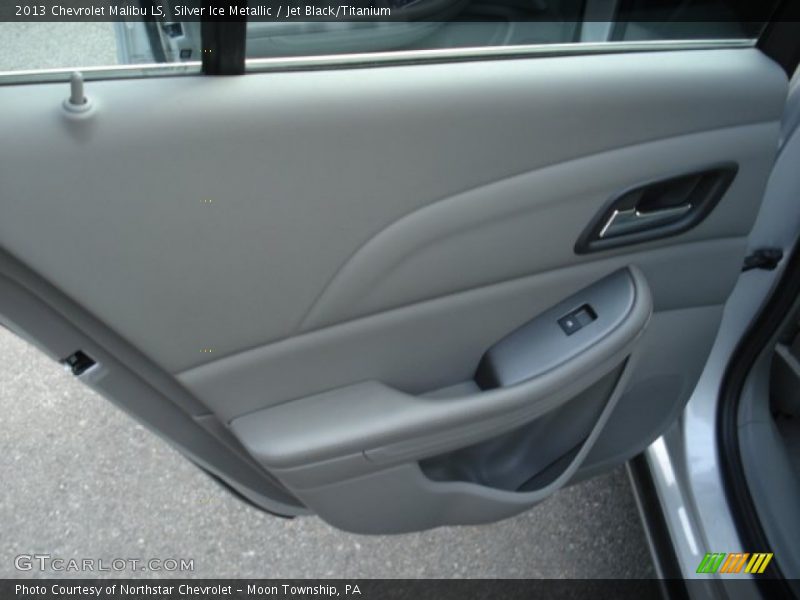 Silver Ice Metallic / Jet Black/Titanium 2013 Chevrolet Malibu LS