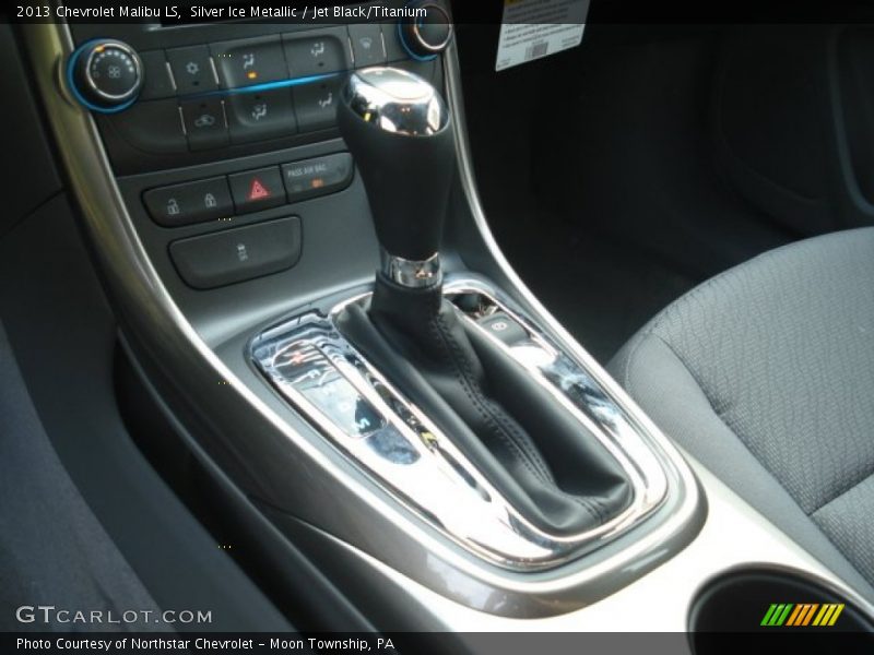 Silver Ice Metallic / Jet Black/Titanium 2013 Chevrolet Malibu LS
