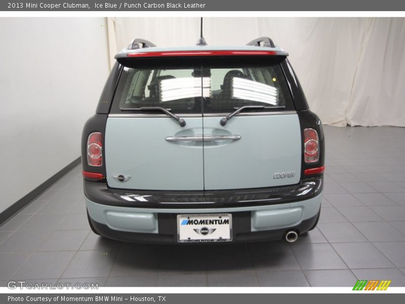 Ice Blue / Punch Carbon Black Leather 2013 Mini Cooper Clubman