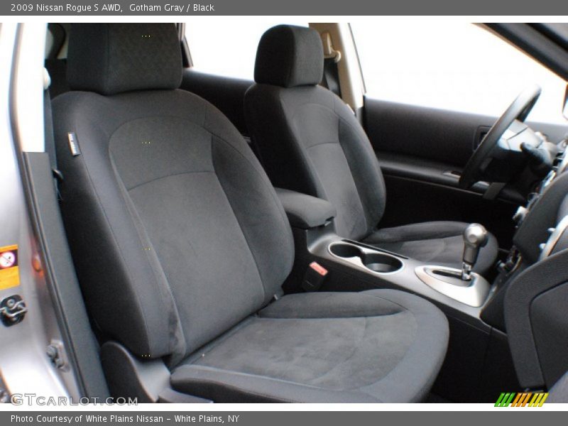 Gotham Gray / Black 2009 Nissan Rogue S AWD