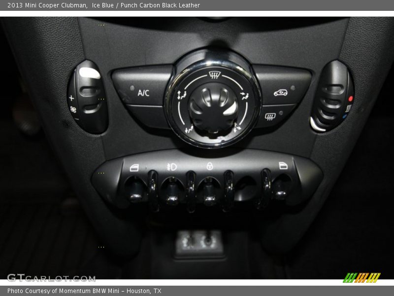 Ice Blue / Punch Carbon Black Leather 2013 Mini Cooper Clubman