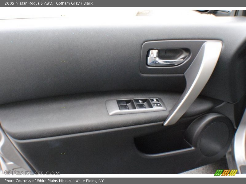 Gotham Gray / Black 2009 Nissan Rogue S AWD